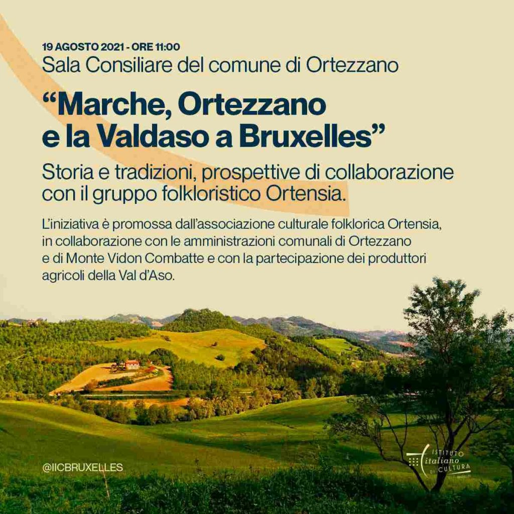 Tavola rotonda "Marche, Ortezzano e la Valdaso a Bruxelles"