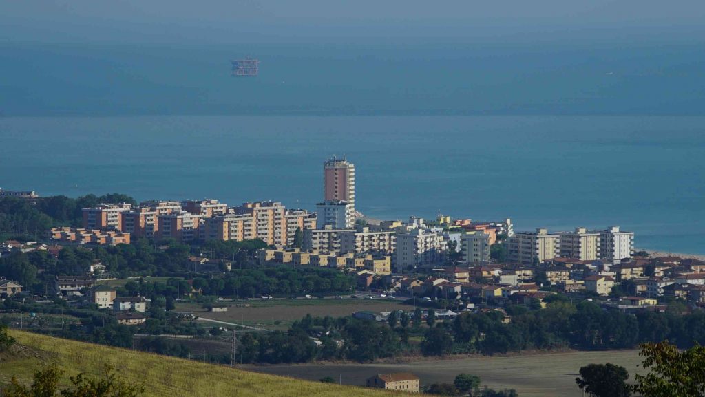 Panorama Lido Tre Archi di Fermo