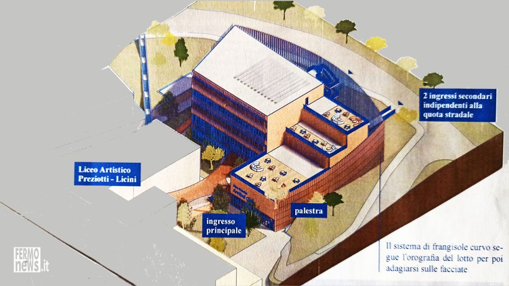 Nuovo liceo classico A. Caro di Fermo. Bello, innovativo, confortevole, funzionale, flessibile e sicuro