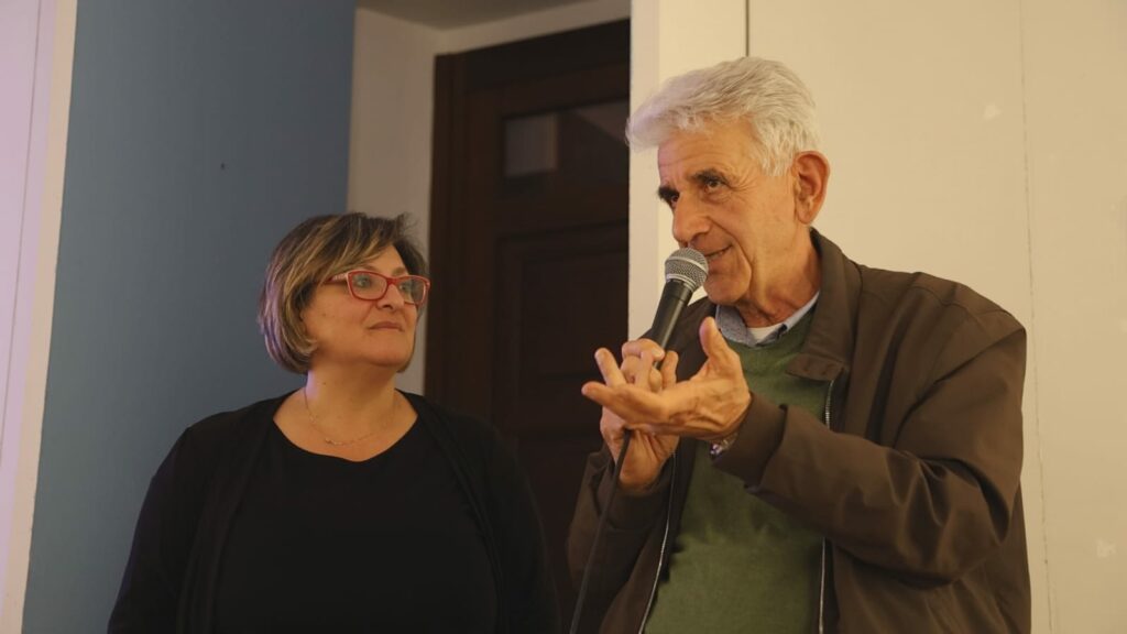 Sonia Capeci e Franco Menicali della presidenza di AUSER territoriale della Provincia di Fermo